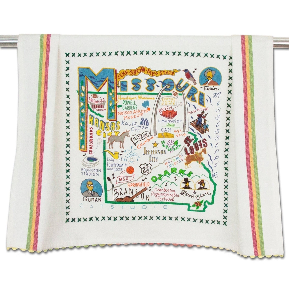 Cat Studio MISSOURI State Dish Towel